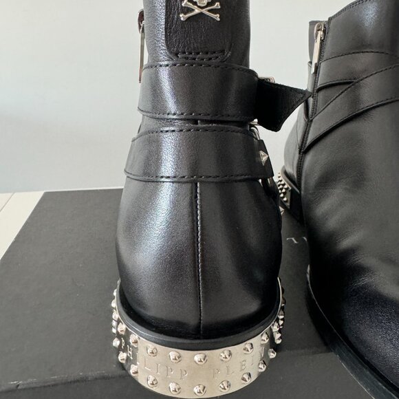 Philipp Plein BOOTS LOW FLAT STARS, Size EU 43/ US 10 - Picture 8 of 17